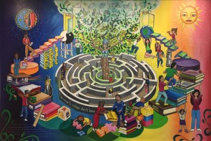Green Dot Public Schools 15 Year Anniversary Mural