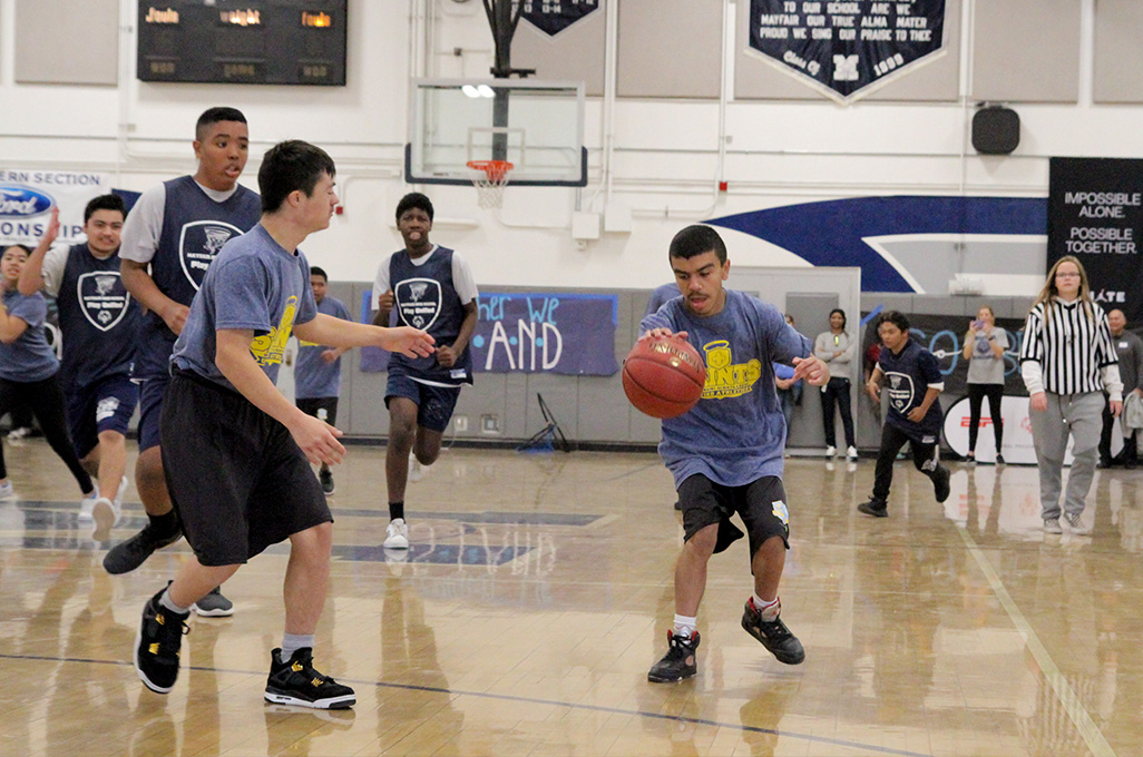 Full day of hoops to support inclusion in school and sports