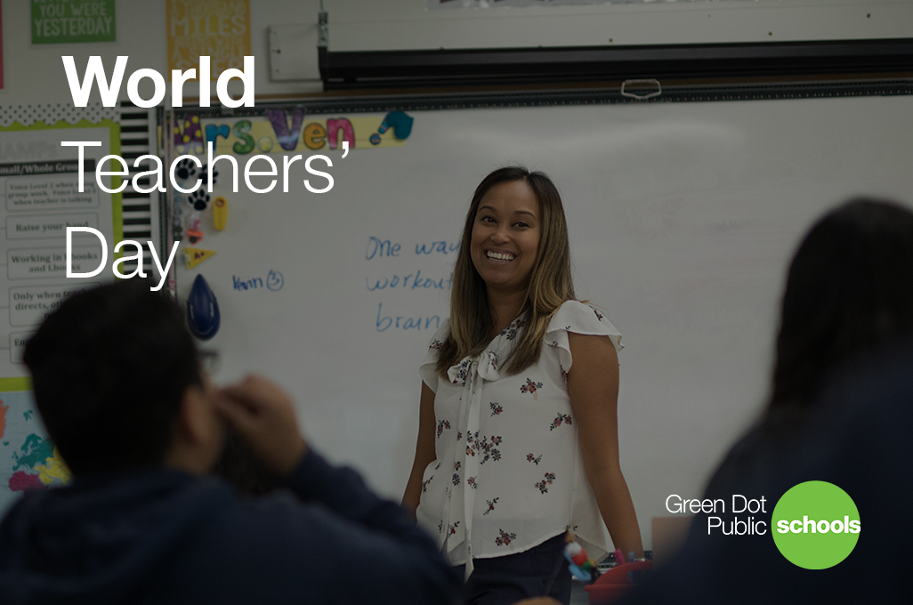 Green Dot Celebrates Educators for World Teachers’ Day