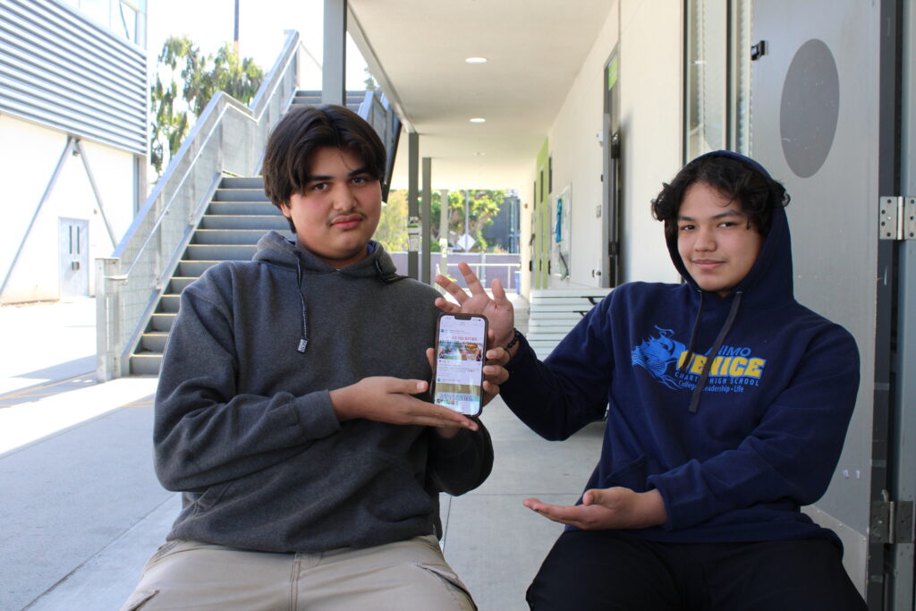In Tang’s composition course, Angel Flores and Jonathan Sanchez, Ánimo Venice contributors, believe students should have options to live healthier lives. 